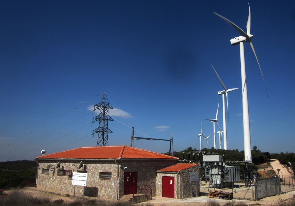 Basic design of substations for wind farms